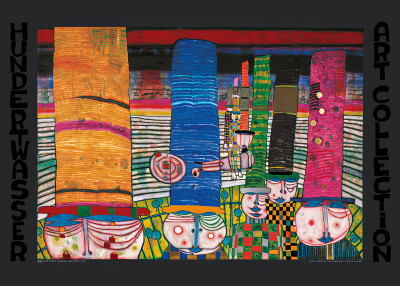 Noszenie czapek autorstwa Friedensreich Hundertwasser